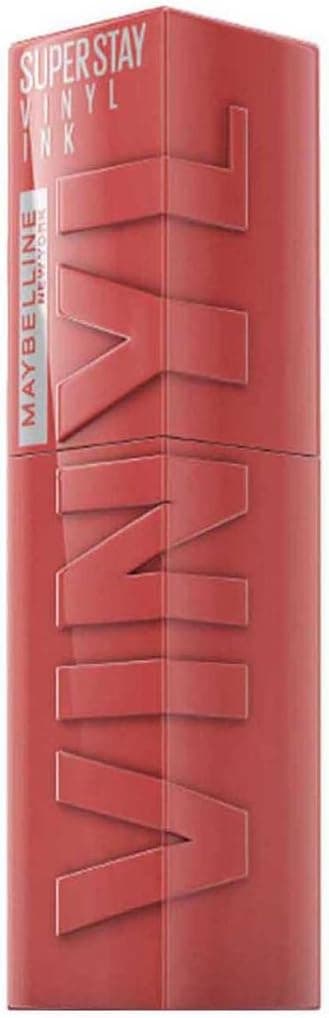 رژ لب مایع براق ماندگار MAYBELLINE New York Super Stay Vinyl Ink رنگ 15 Peachy رژ لب مایع براق ماندگار MAYBELLINE New York Super Stay Vinyl Ink رنگ 15 Peachy