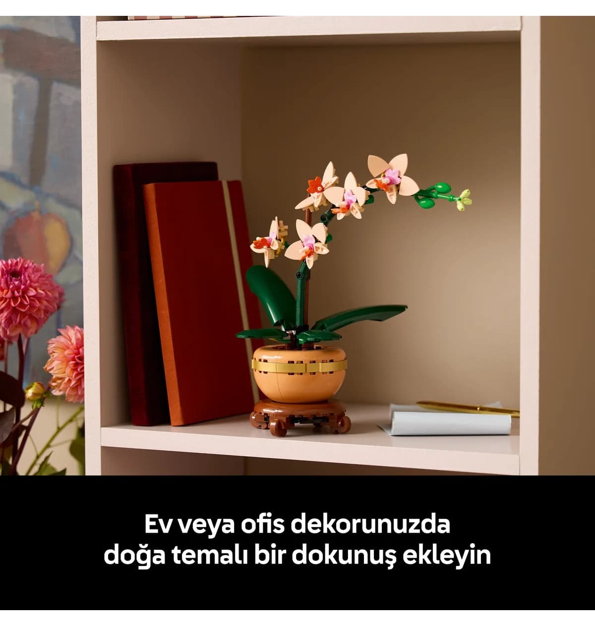 لگو 10343 Botanicals گل ارکیده مینیاتوری برای بزرگسالان با گلهای رنگ روشن (274 قطعه) لگو 10343 Botanicals گل ارکیده مینیاتوری برای بزرگسالان با گلهای رنگ روشن (274 قطعه)