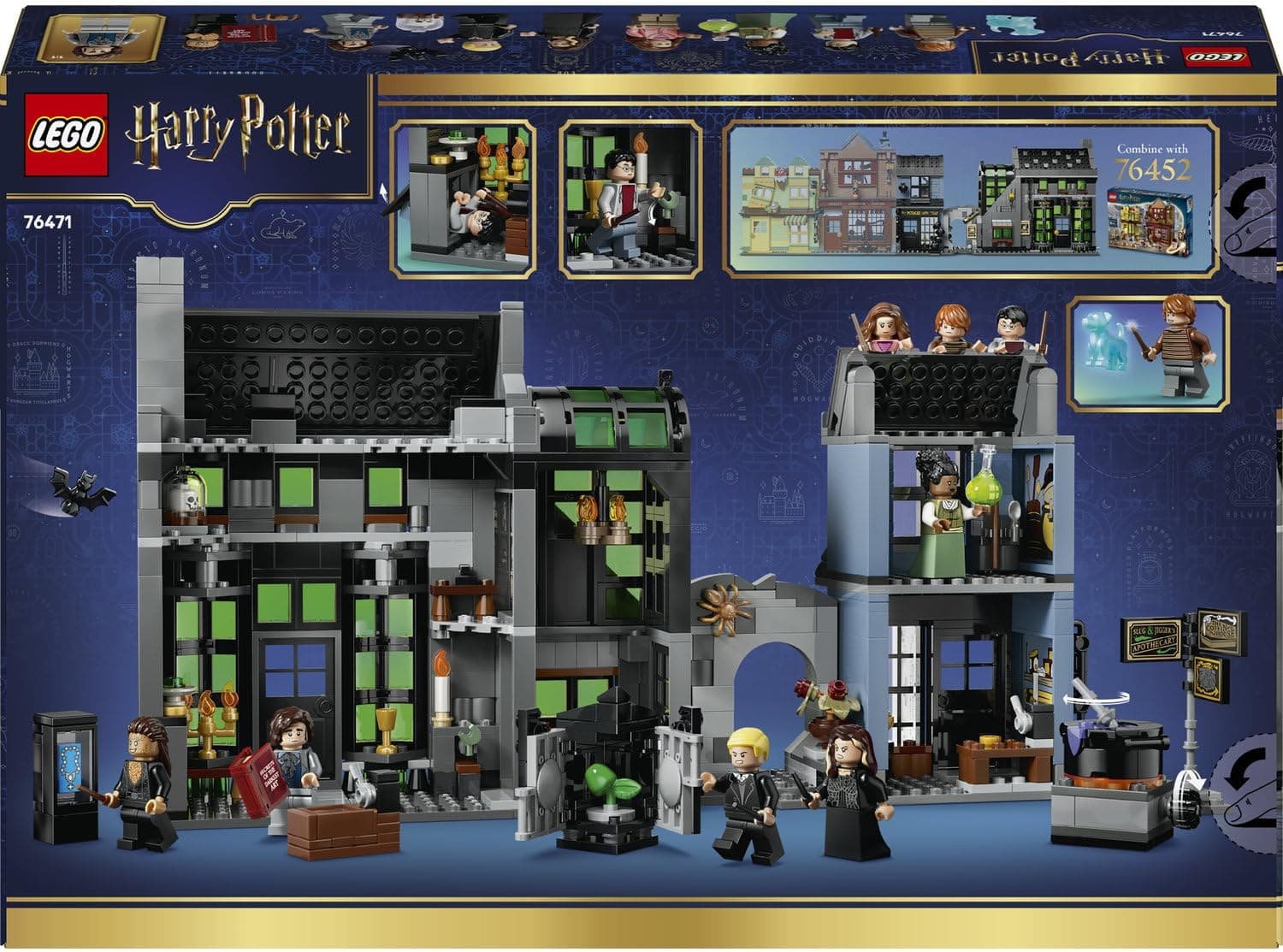 لگو سری Harry Potter فروشگاههای جادوگری Knockturn Alley مدل 76471 لگو سری Harry Potter فروشگاههای جادوگری Knockturn Alley مدل 76471