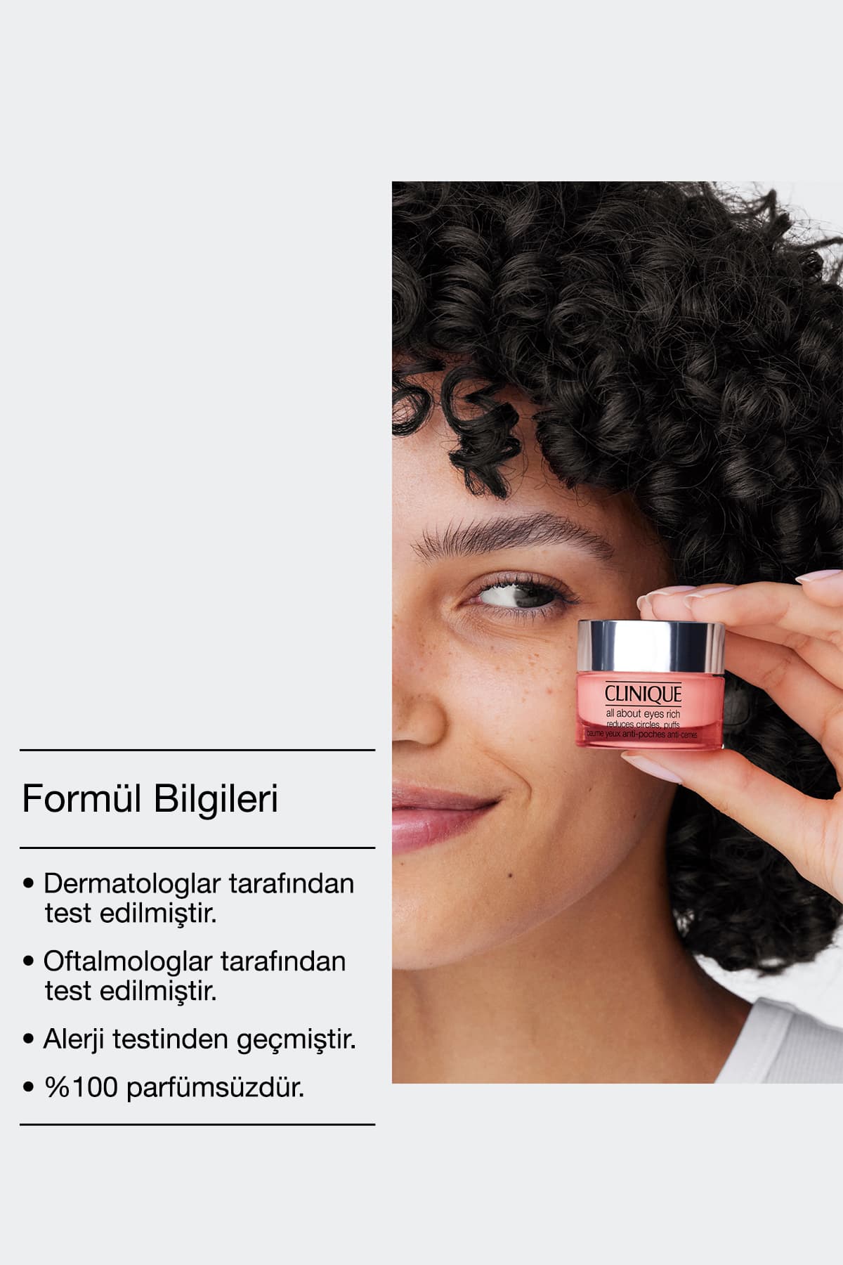 کرم دور چشم Clinique حاوی ویتامین C و کافئین ضد پف و تیرگی All About Eyes™ 15ml کرم دور چشم Clinique حاوی ویتامین C و کافئین ضد پف و تیرگی All About Eyes™ 15ml