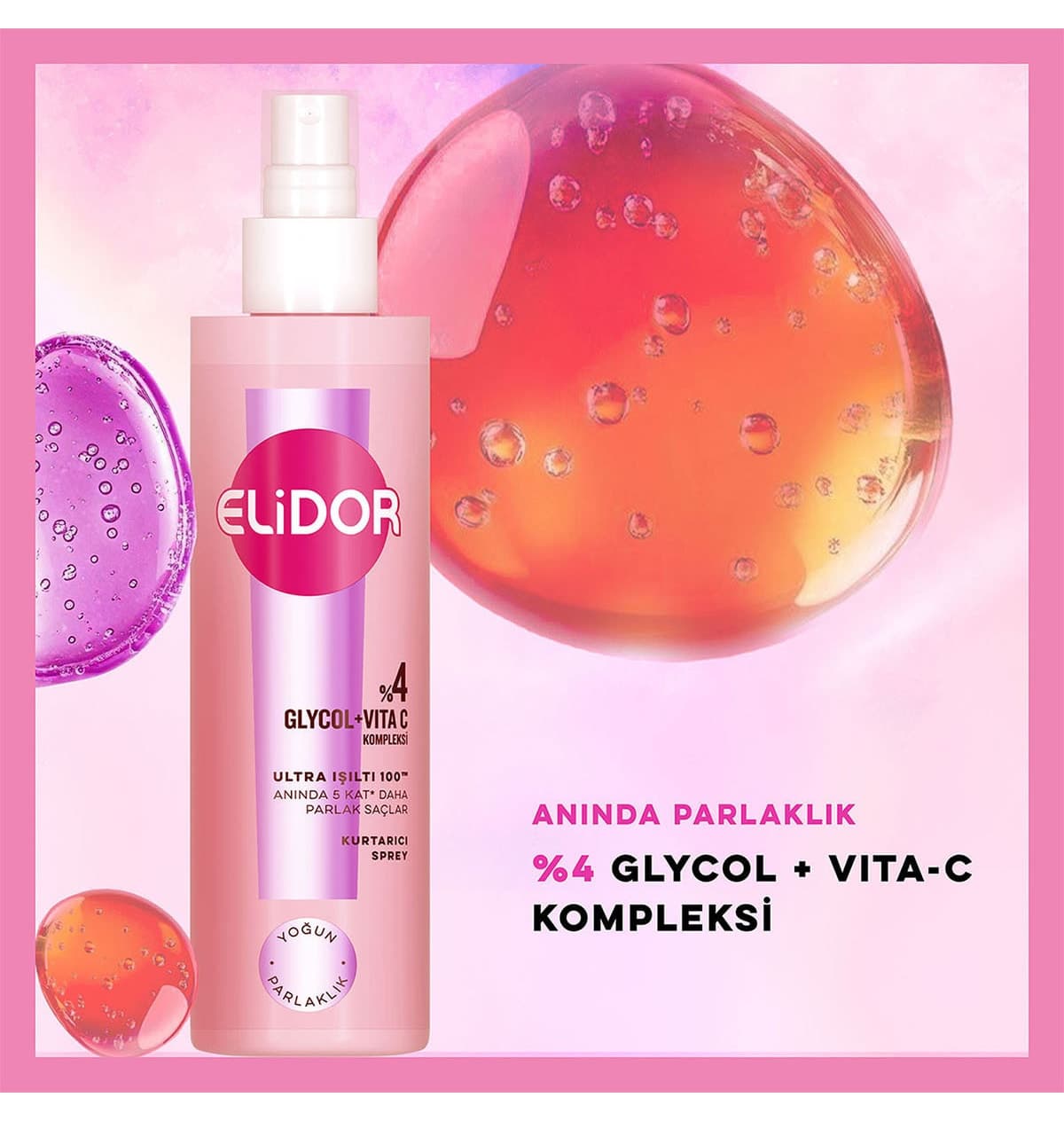 اسپری ترمیمکننده مو Elidor Ultra با براقیت و درخشندگی شدید 200 ml x2 اسپری ترمیمکننده مو Elidor Ultra با براقیت و درخشندگی شدید 200 ml x2