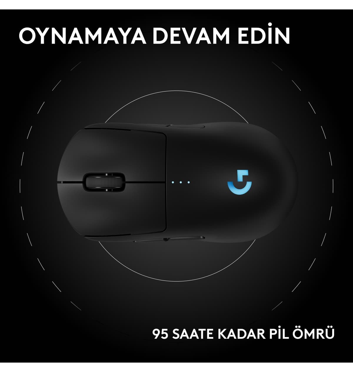 ماوس بیسیم گیمینگ logitech G PRO 2 LIGHTSPEED 32K DPI مشکی مدل 910-007296 ماوس بیسیم گیمینگ logitech G PRO 2 LIGHTSPEED 32K DPI مشکی مدل 910-007296