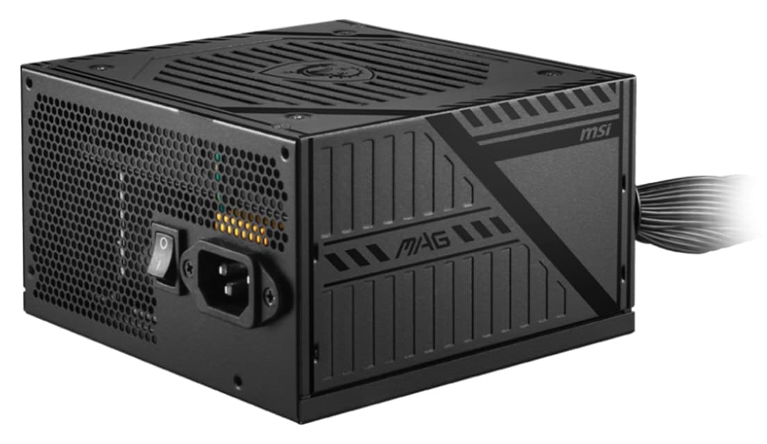 منبع تغذیه MSI با توان 650W و استاندارد 80 Plus Bronze فن 120mm مدل MAG A650BNL منبع تغذیه MSI با توان 650W و استاندارد 80 Plus Bronze فن 120mm مدل MAG A650BNL