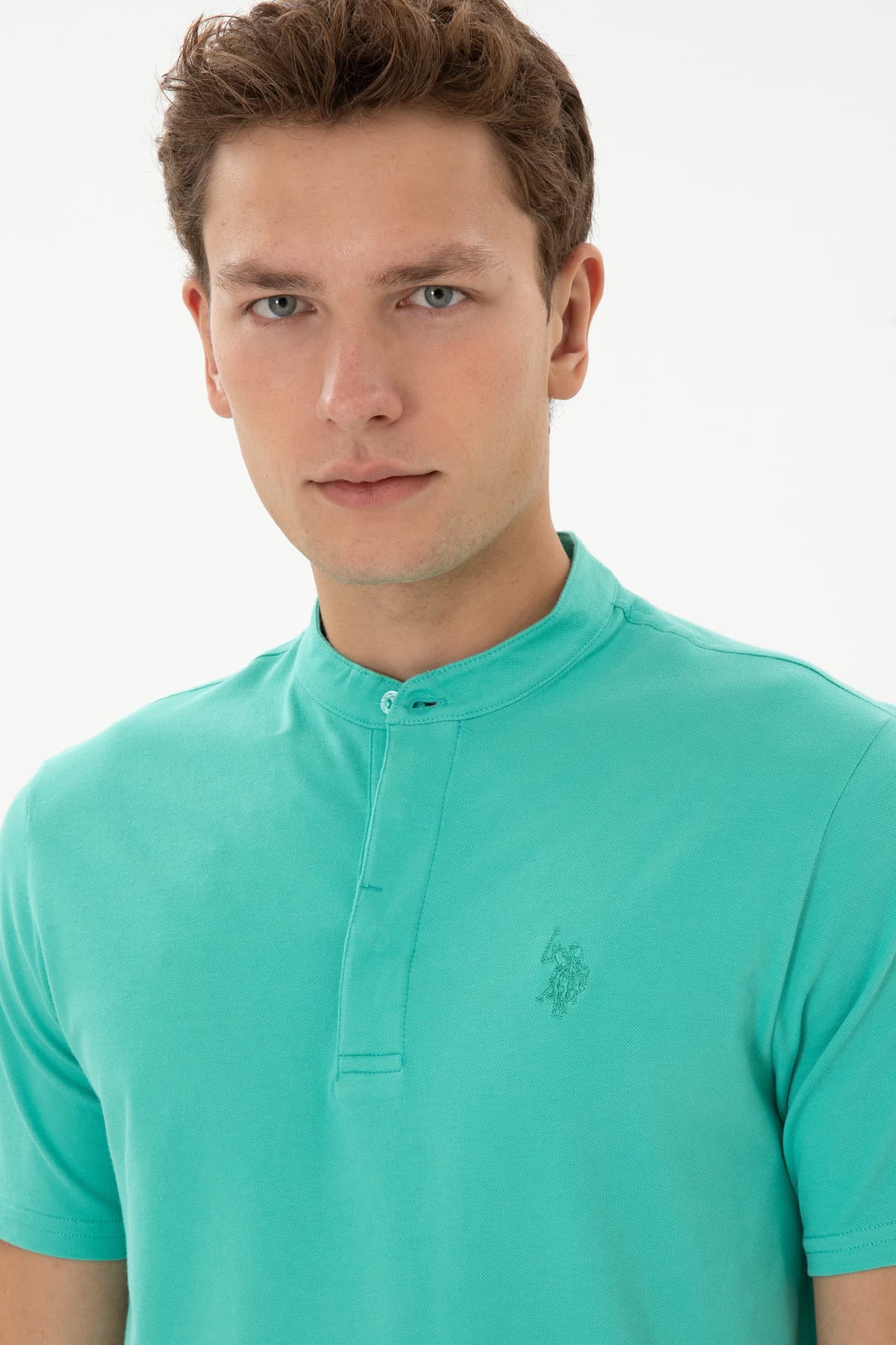 تیشرت مردانه U.S. Polo Assn. فیت معمولی نعنایی مدل 50324794-VR090 تیشرت مردانه U.S. Polo Assn. فیت معمولی نعنایی مدل 50324794-VR090