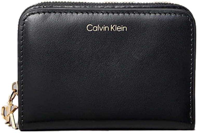 کیف پول زنانه Calvin Klein فلپدار مشکی مدل CK MEDIUM FLAP ZIP AROUND OS کیف پول زنانه Calvin Klein فلپدار مشکی مدل CK MEDIUM FLAP ZIP AROUND OS