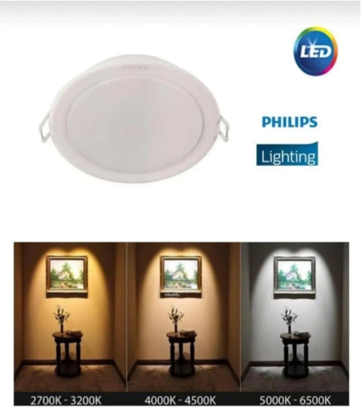 اسپات توکار Philips مدل 59441 سری Meson قطر 8cm توان 3.5W دمای رنگ 4000K نور مهتابی اسپات توکار Philips مدل 59441 سری Meson قطر 8cm توان 3.5W دمای رنگ 4000K نور مهتابی