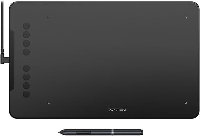 تبلت گرافیکی XP-Pen با 8 کلید میانبر و 8192 سطح فشار مدل Deco 01 تبلت گرافیکی XP-Pen با 8 کلید میانبر و 8192 سطح فشار مدل Deco 01