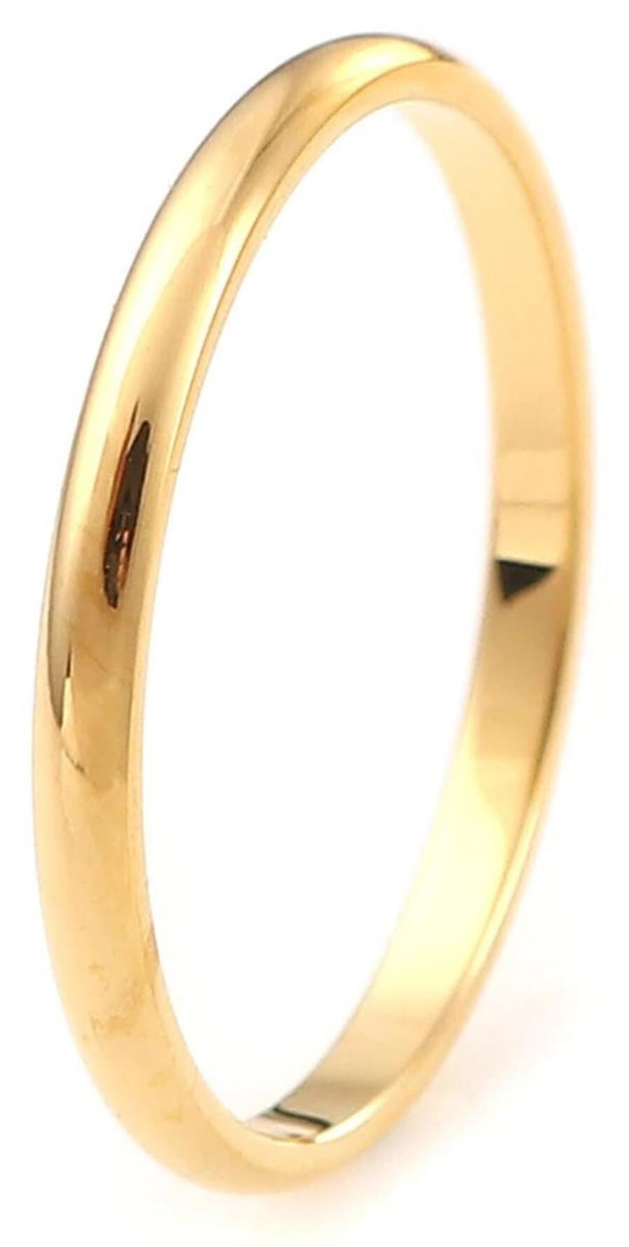حلقه آلیانس مردانه Takı Dükkanı فولادی 2mm فوقنازک گنبدی براق مدل Cl26 حلقه آلیانس مردانه Takı Dükkanı فولادی 2mm فوقنازک گنبدی براق مدل Cl26