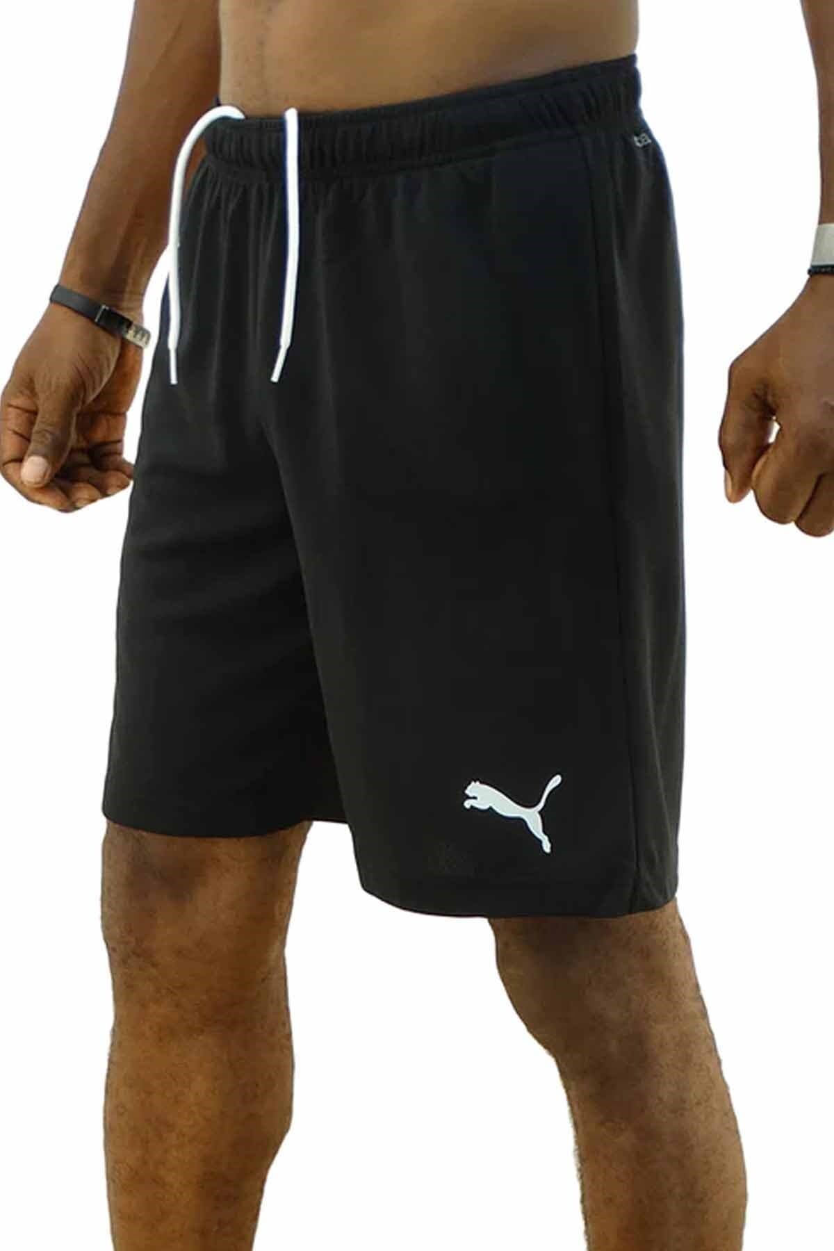 شورت مردانه Puma Teamrise مشکی مدل 704942-04 شورت مردانه Puma Teamrise مشکی مدل 704942-04