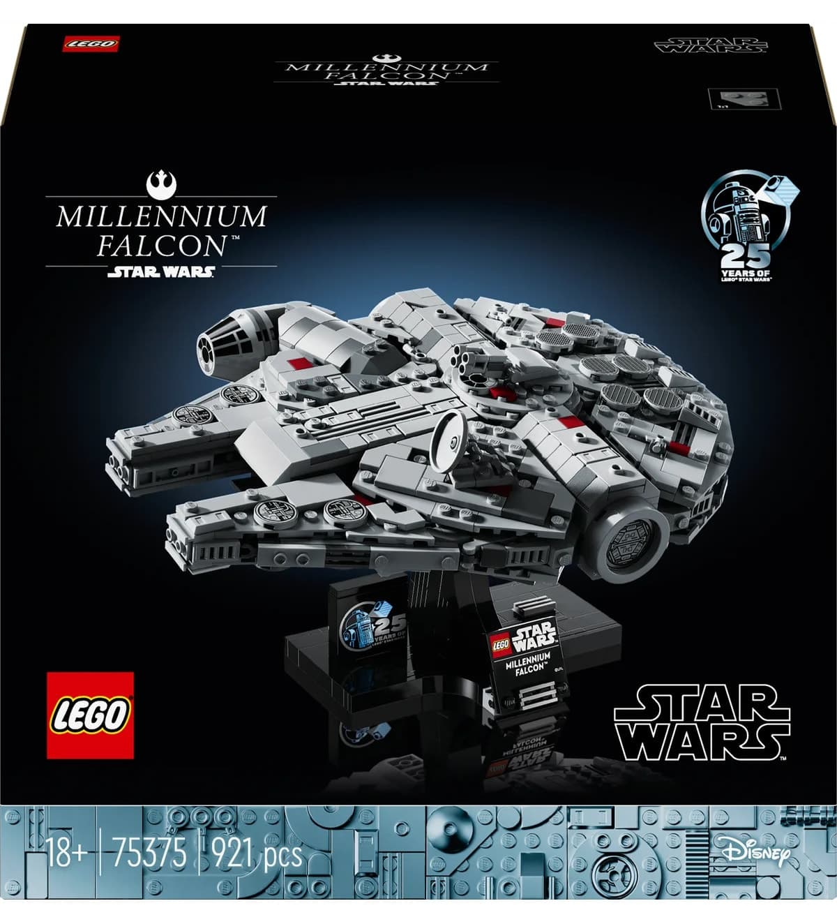 لگو Star Wars Millennium Falcon با 921 قطعه مدل 75375 لگو Star Wars Millennium Falcon با 921 قطعه مدل 75375