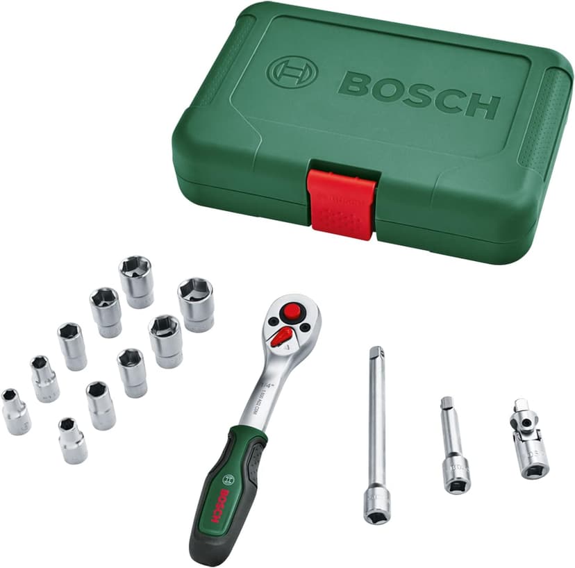 ست بکس Bosch 14 تکه درایو 1/4 اینچ با نگهدارنده مغناطیسی بیت ست بکس Bosch 14 تکه درایو 1/4 اینچ با نگهدارنده مغناطیسی بیت