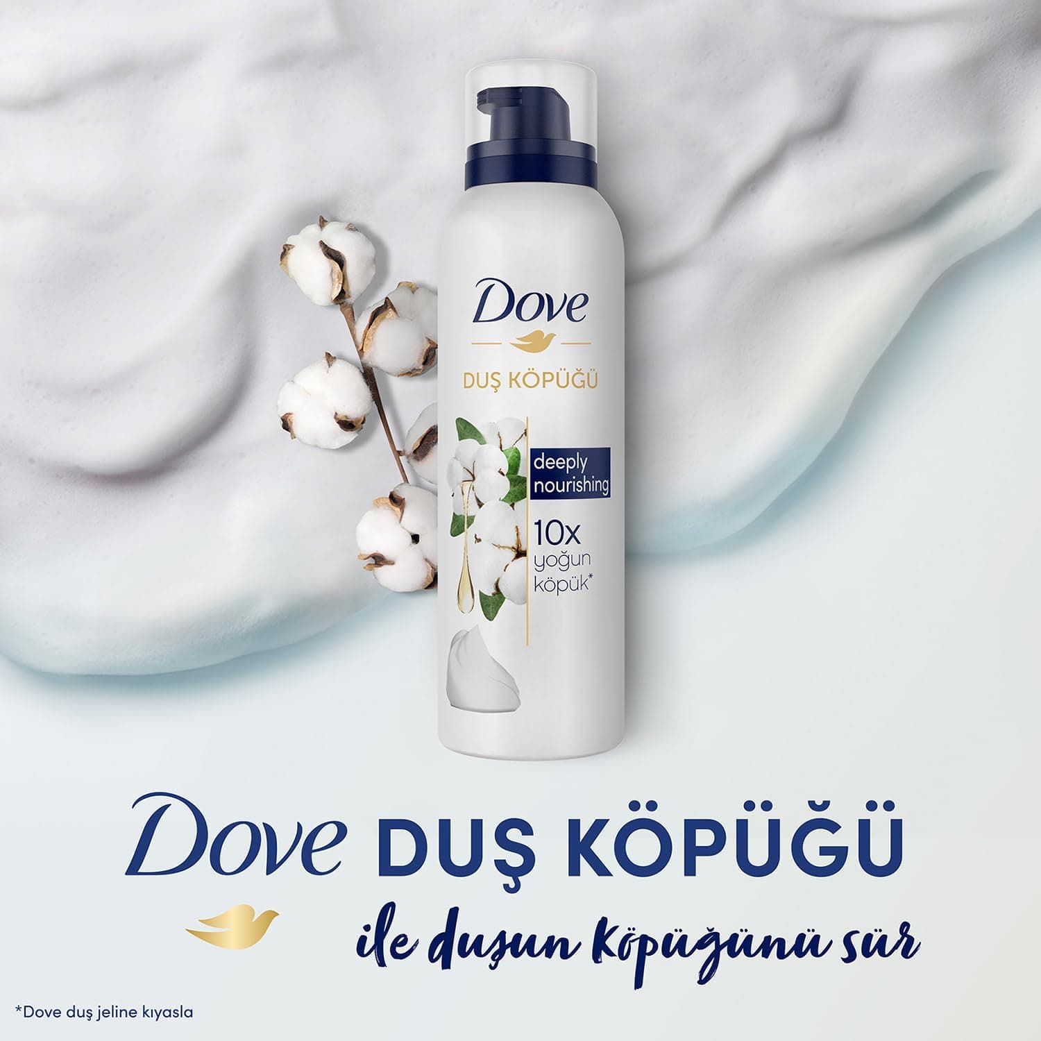 فوم دوش Dove تغذیه عمیق با کف ۱۰ برابر غلیظتر 200 ml فوم دوش Dove تغذیه عمیق با کف ۱۰ برابر غلیظتر 200 ml