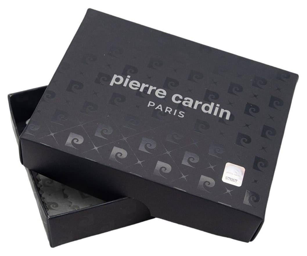 کیف پول مردانه Pierre Cardin چرمی مشکی مدل 3234a55 کیف پول مردانه Pierre Cardin چرمی مشکی مدل 3234a55