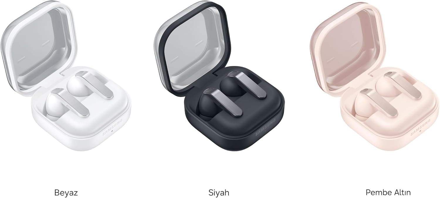 هدفون بلوتوثی Samsung Galaxy Buds4 Pro طلایی با بدنه فلزی، بلندگوی 2 راهه، تقویتکننده دوگانه، ANC و کنترل تطبیقی نویز هدفون بلوتوثی Samsung Galaxy Buds4 Pro طلایی با بدنه فلزی، بلندگوی 2 راهه، تقویتکننده دوگانه، ANC و کنترل تطبیقی نویز