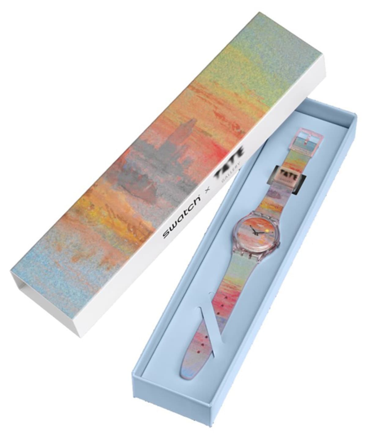 ساعت مچی زنانه Swatch TURNER'S SCARLET SUNSET مدل SO28Z700 ساعت مچی زنانه Swatch TURNER'S SCARLET SUNSET مدل SO28Z700