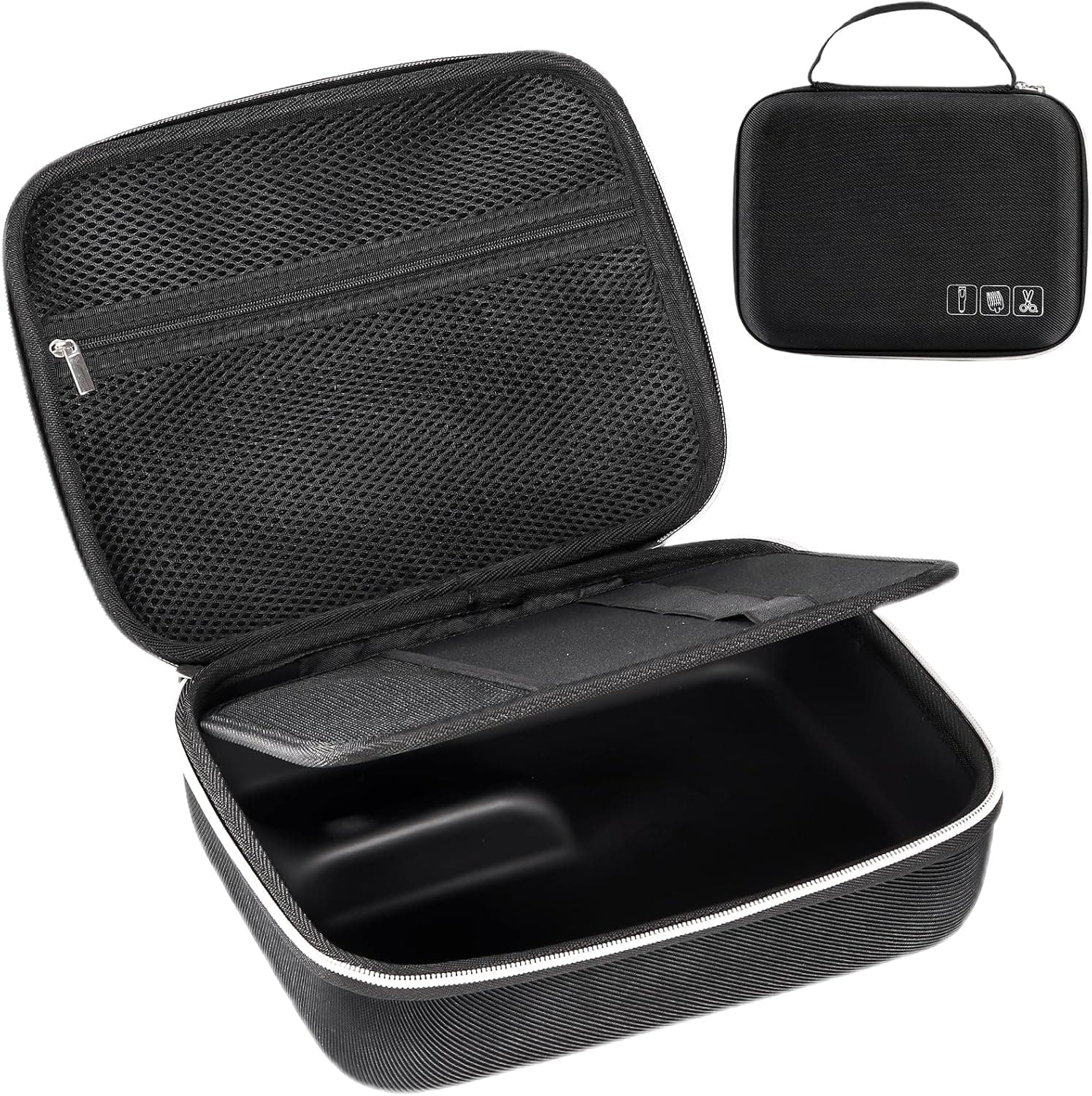 کیف آرایشگری مردانه ProCase سخت، قابل شستوشو و ضدروغن با سینی داخلی لغزنده کیف آرایشگری مردانه ProCase سخت، قابل شستوشو و ضدروغن با سینی داخلی لغزنده
