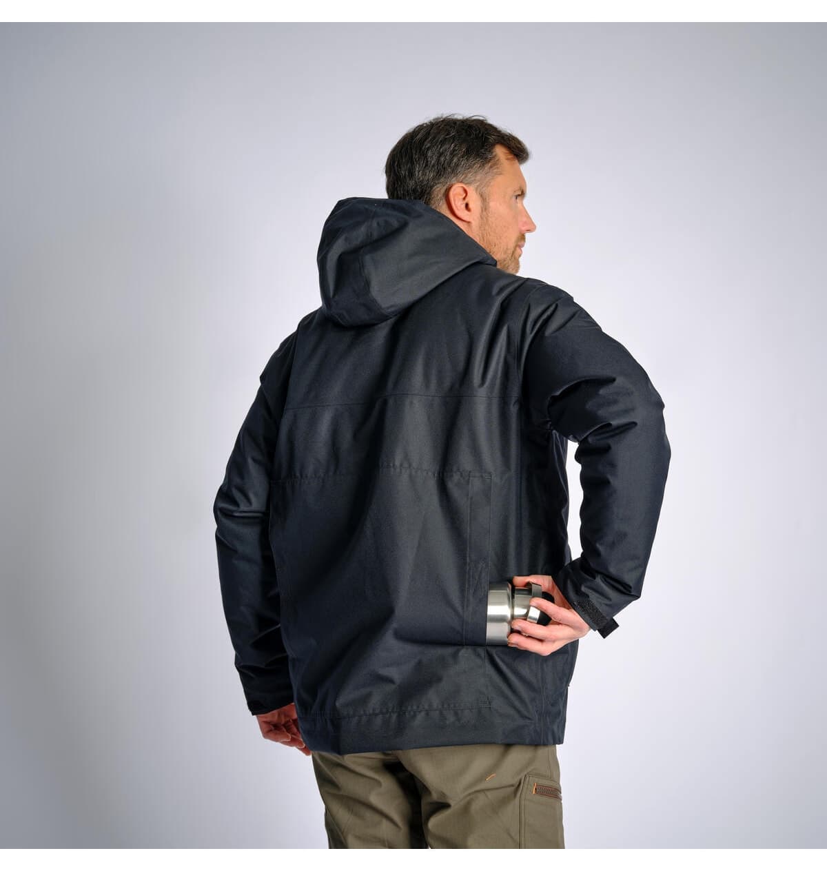مونت مردانه Decathlon Solognac ضد آب زمستانی -10 °C مشکی مدل 100 مونت مردانه Decathlon Solognac ضد آب زمستانی -10 °C مشکی مدل 100