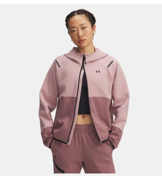 سویشرت زنانه Under Armour تمامزیپ فلیس مدل UA Unstoppable 1379842-673 سویشرت زنانه Under Armour تمامزیپ فلیس مدل UA Unstoppable 1379842-673