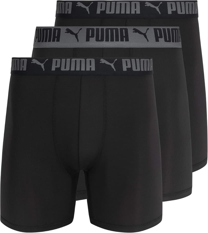 باکسر بریف مردانه PUMA بسته 3 عددی فیت ورزشی باکسر بریف مردانه PUMA بسته 3 عددی فیت ورزشی