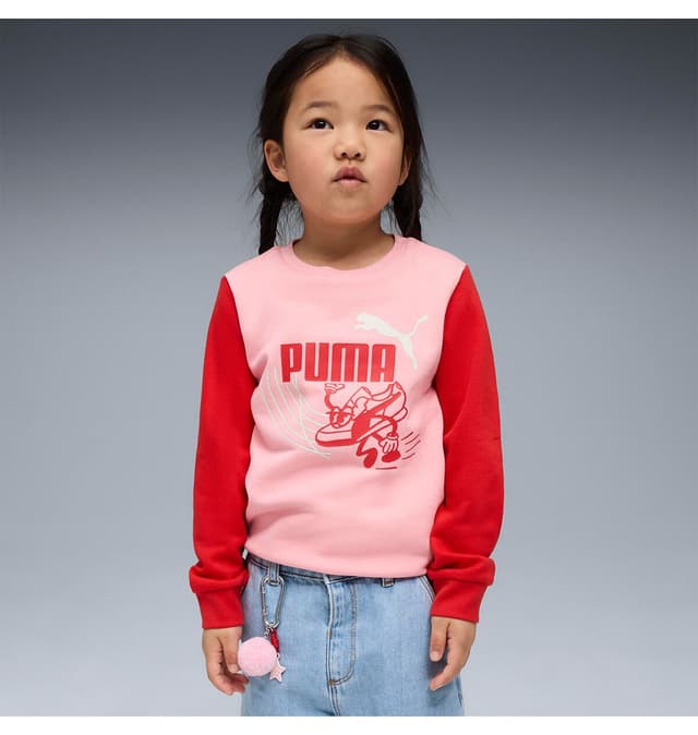 سوئیشرت بچگانه Puma Little Runners یقه گرد سوئیشرت بچگانه Puma Little Runners یقه گرد