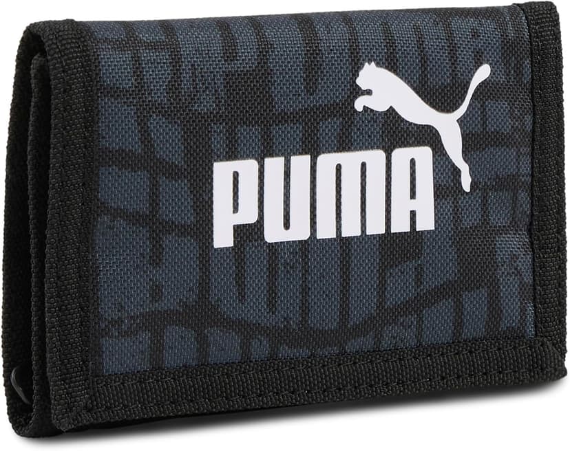 کیف پول یونیسکس بزرگسال PUMA مدل PHASE AOP مشکی Black-Blocks AOP تک سایز کیف پول یونیسکس بزرگسال PUMA مدل PHASE AOP مشکی Black-Blocks AOP تک سایز