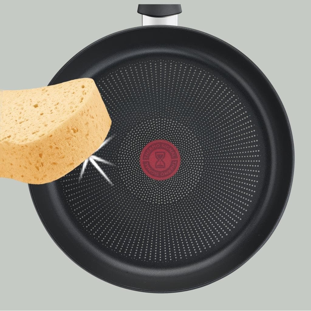 ست قابلمه و تابه بزرگ Tefal Ingenio Exception تیتانیوم 12 پارچه 6X ست قابلمه و تابه بزرگ Tefal Ingenio Exception تیتانیوم 12 پارچه 6X