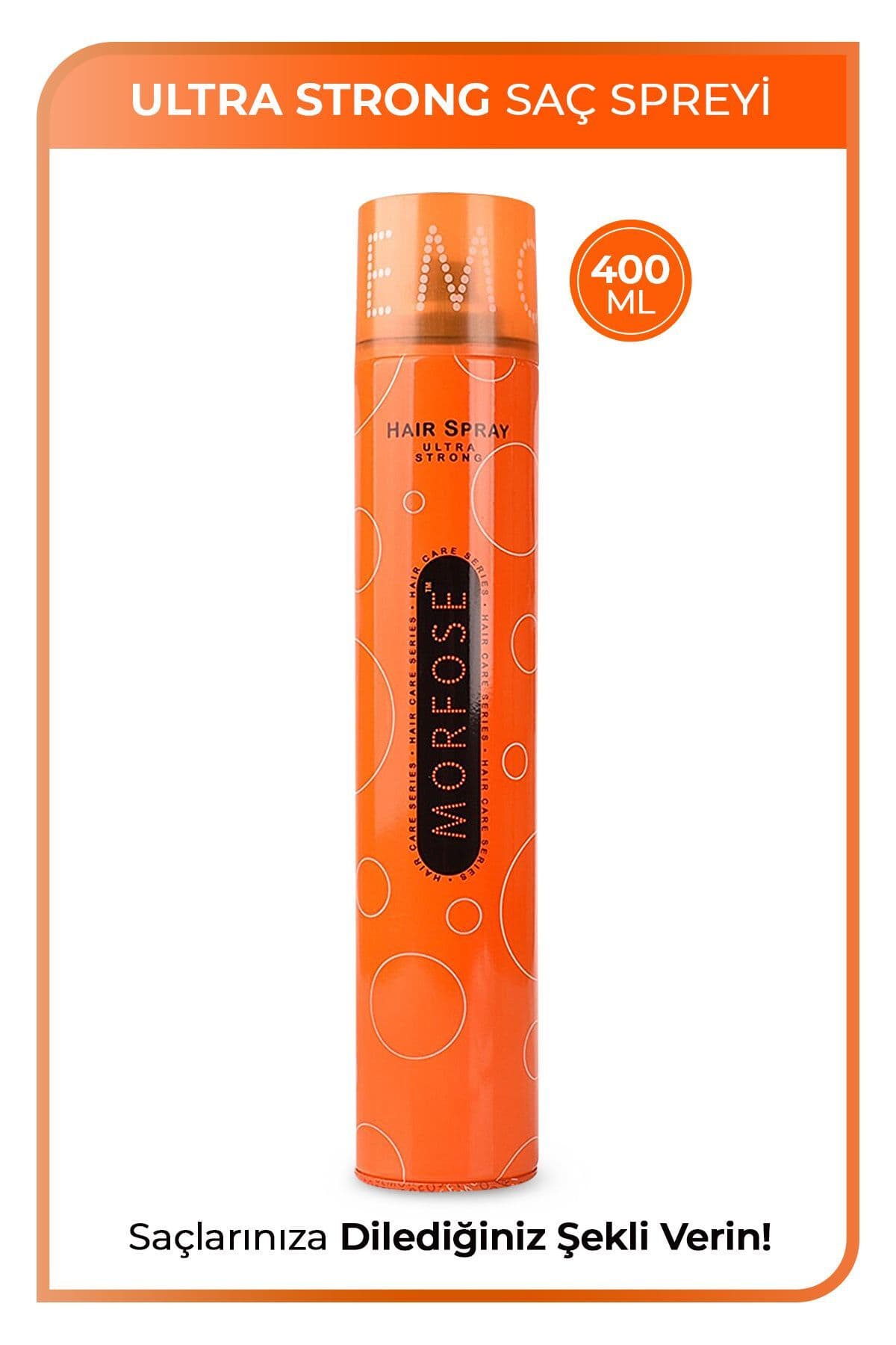 اسپری مو Morfose با نگهدارندگی بسیار قوی 400 ml اسپری مو Morfose با نگهدارندگی بسیار قوی 400 ml