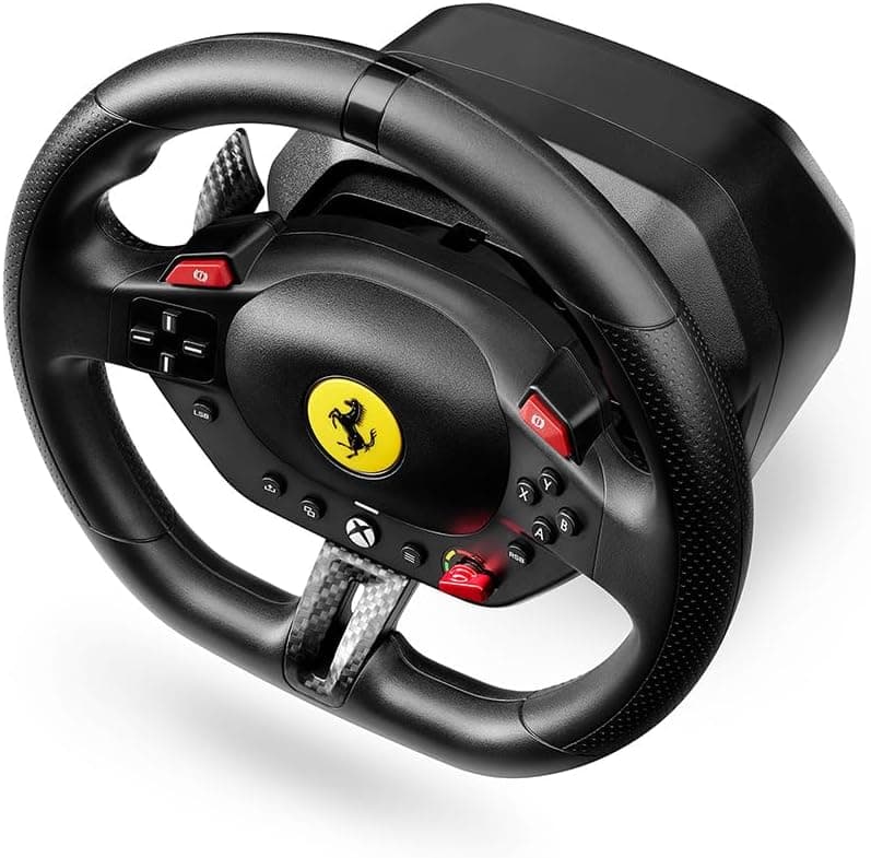 فرمان مسابقهای Thrustmaster مدل T98 Ferrari 296 GTS برای Xbox و PC فرمان مسابقهای Thrustmaster مدل T98 Ferrari 296 GTS برای Xbox و PC