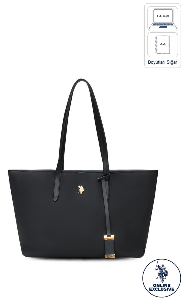 کیف دوشی زنانه U.S. Polo Assn. مشکی مدل Us25655 کیف دوشی زنانه U.S. Polo Assn. مشکی مدل Us25655