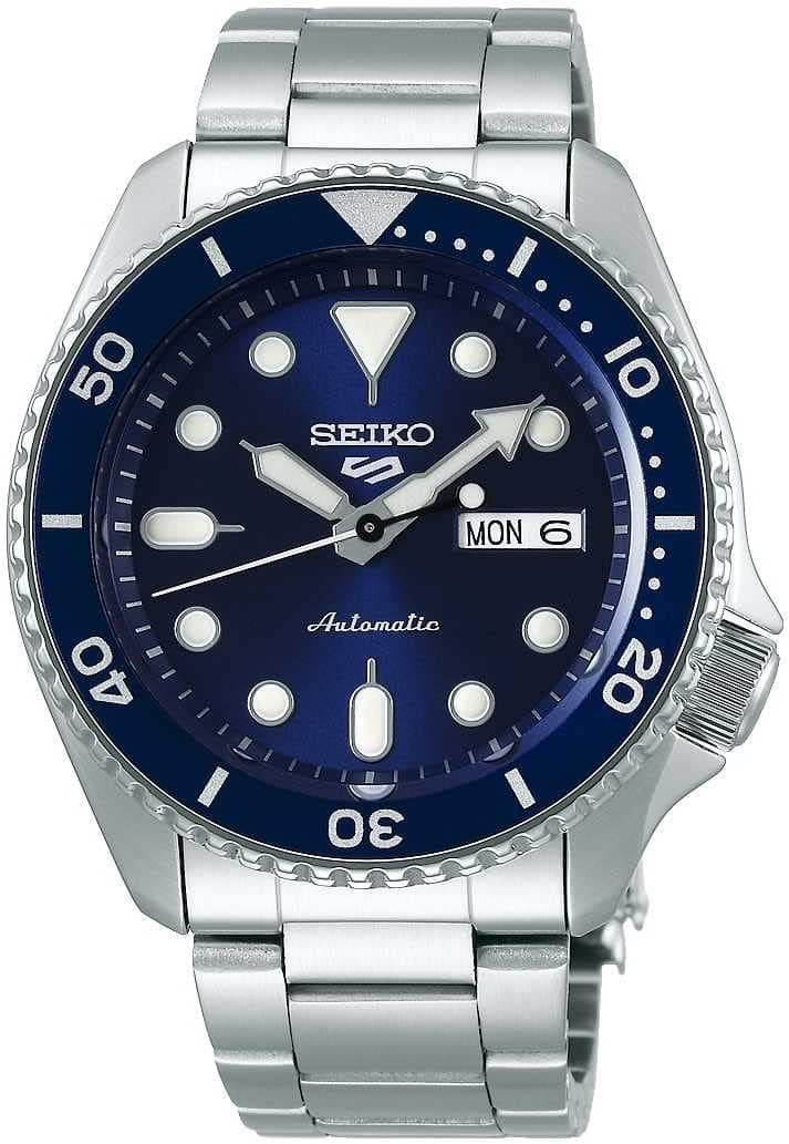 ساعت مچی مردانه Seiko 5 Sports آنالوگ اتوماتیک آبی مدل Srpd5 3K1 ساعت مچی مردانه Seiko 5 Sports آنالوگ اتوماتیک آبی مدل Srpd5 3K1
