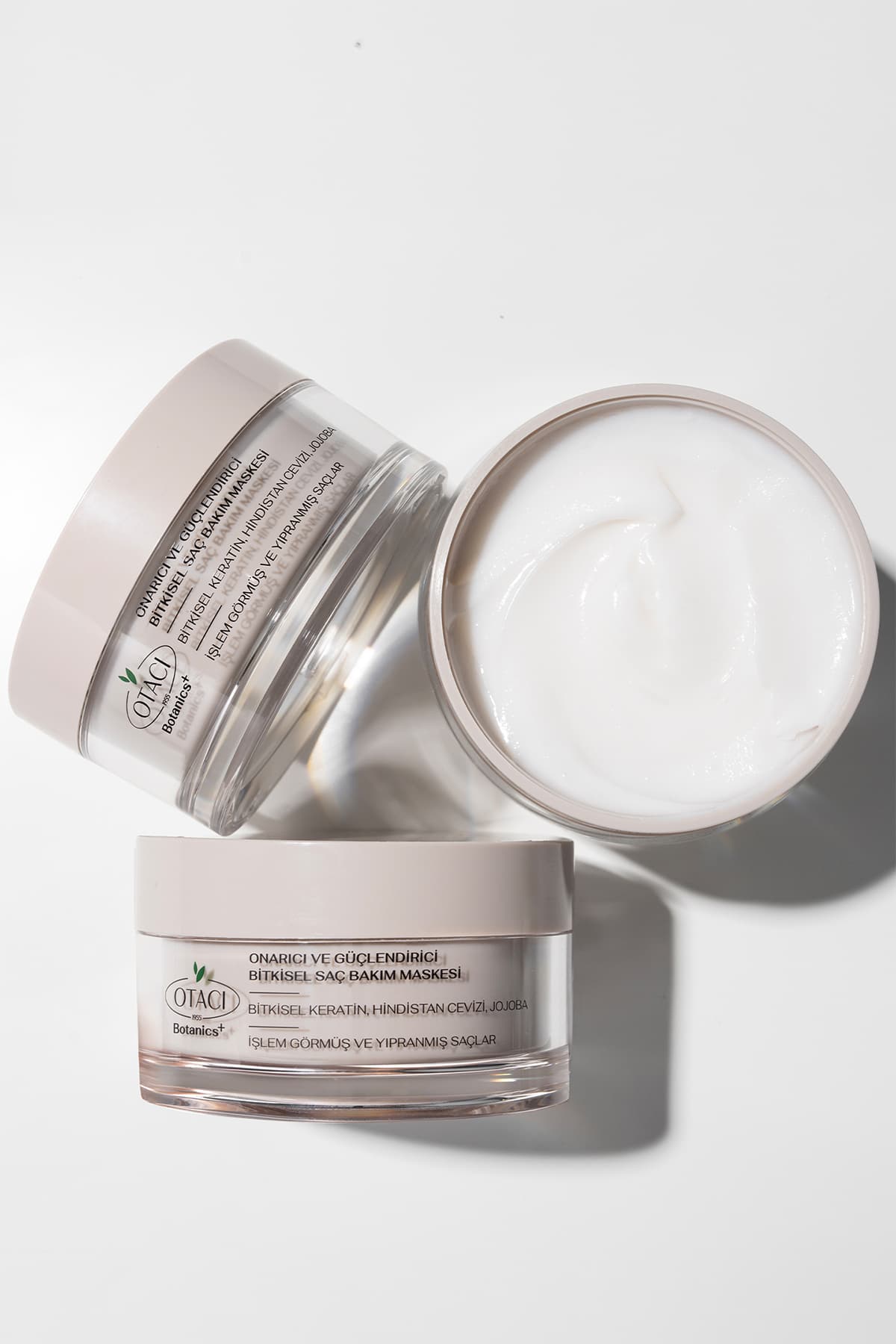 ماسک مراقبت از موی گیاهی برای موهای تحت درمان و آسیبدیده Otacı ترمیمکننده و تقویتکننده ماسک مراقبت از موی گیاهی برای موهای تحت درمان و آسیبدیده Otacı ترمیمکننده و تقویتکننده