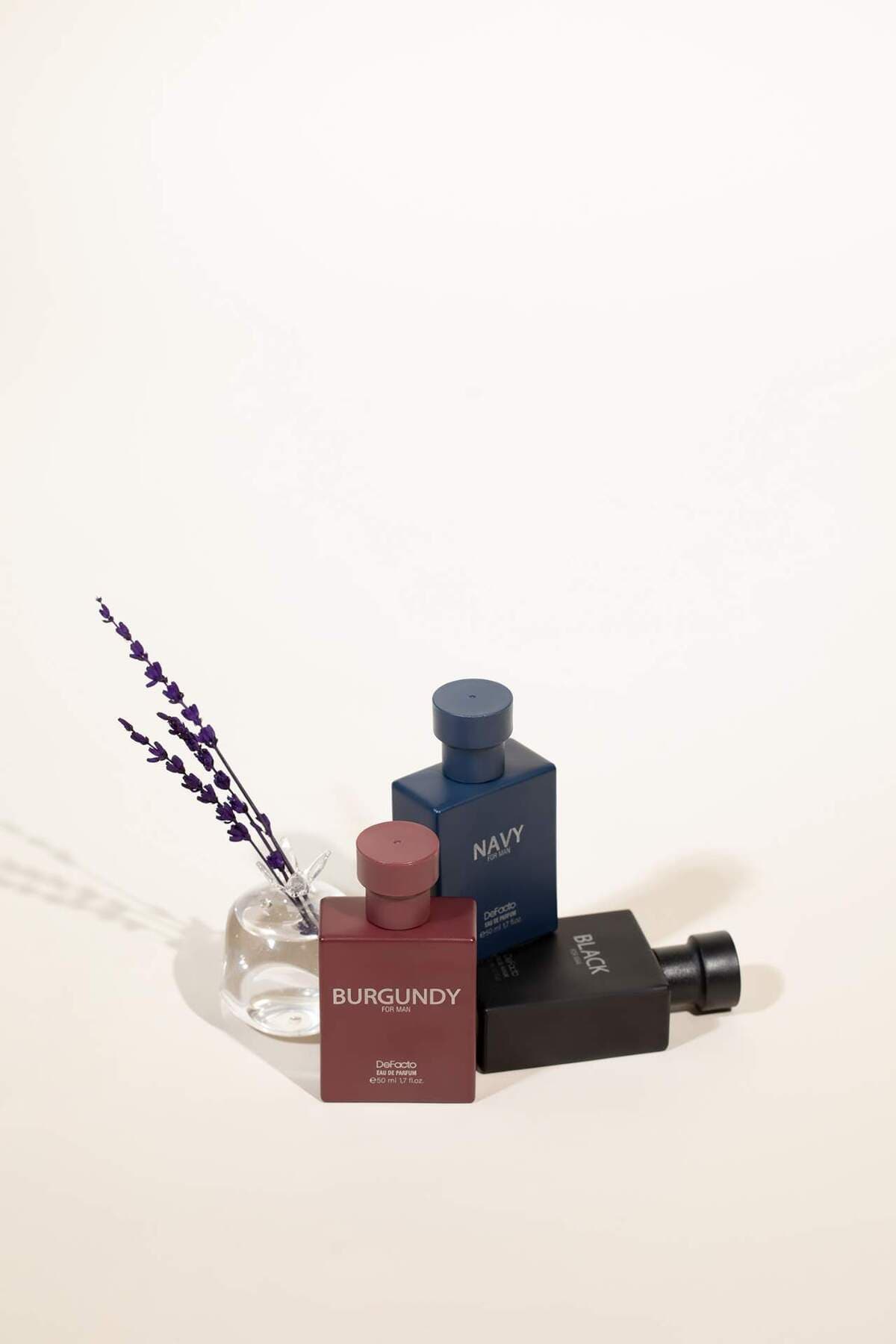 عطر مردانه Defacto 50 ml Navy مدل L4179AZNS عطر مردانه Defacto 50 ml Navy مدل L4179AZNS