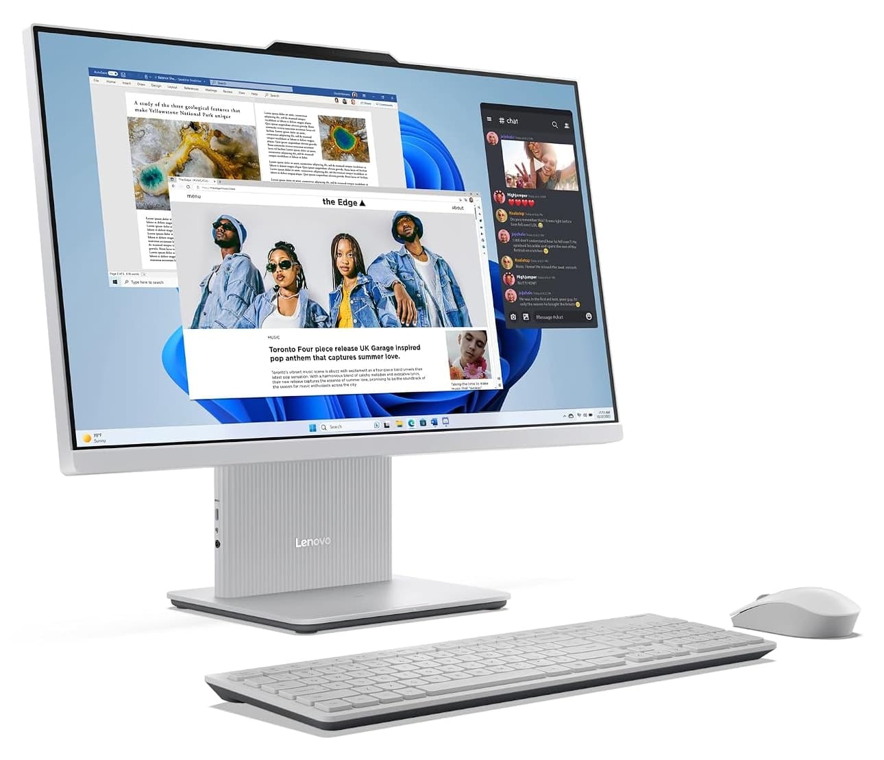 کامپیوتر همهکاره Lenovo IdeaCentre AIO 24IRH9 با نمایشگر 23.8 اینچی کامپیوتر همهکاره Lenovo IdeaCentre AIO 24IRH9 با نمایشگر 23.8 اینچی
