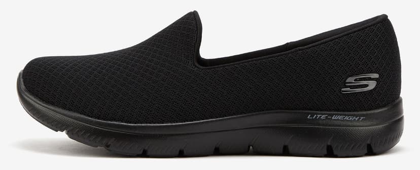 کفش روزمره زنانه Skechers SUMMITS مشکی مدل 896123TK BBK کفش روزمره زنانه Skechers SUMMITS مشکی مدل 896123TK BBK