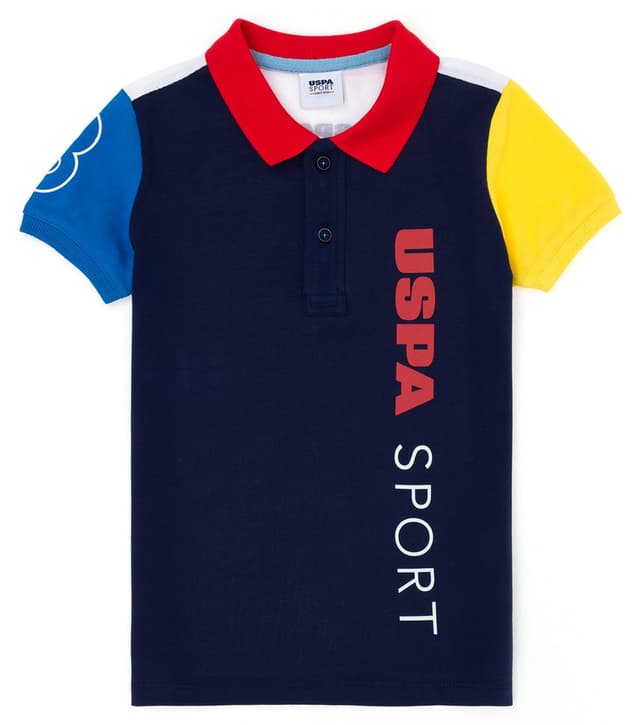تیشرت پسرانه یقه پولو U.S. Polo Assn. سرمهای مدل 50263462-VR033 تیشرت پسرانه یقه پولو U.S. Polo Assn. سرمهای مدل 50263462-VR033