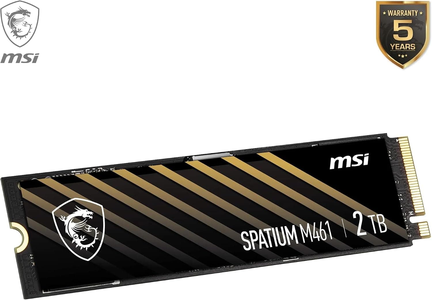 حافظه SSD MSI با رابط M.2 PCIe NVMe ظرفیت 2TB مدل SPATIUM M461 حافظه SSD MSI با رابط M.2 PCIe NVMe ظرفیت 2TB مدل SPATIUM M461