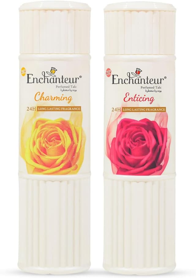 پودر تالک Enchanteur، 2 X 125 gm پودر تالک Enchanteur، 2 X 125 gm