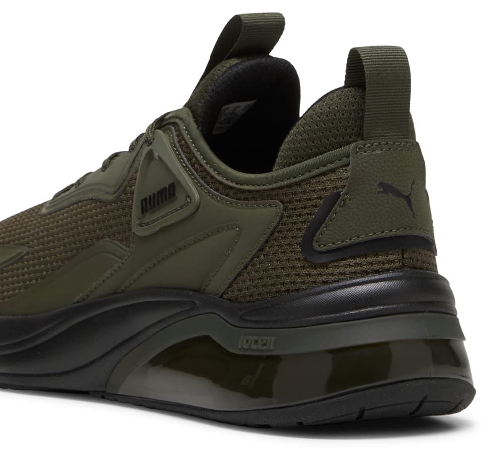 کفش زنانه Puma Cell Thrill زیتونی تیره مشکی کفش زنانه Puma Cell Thrill زیتونی تیره مشکی
