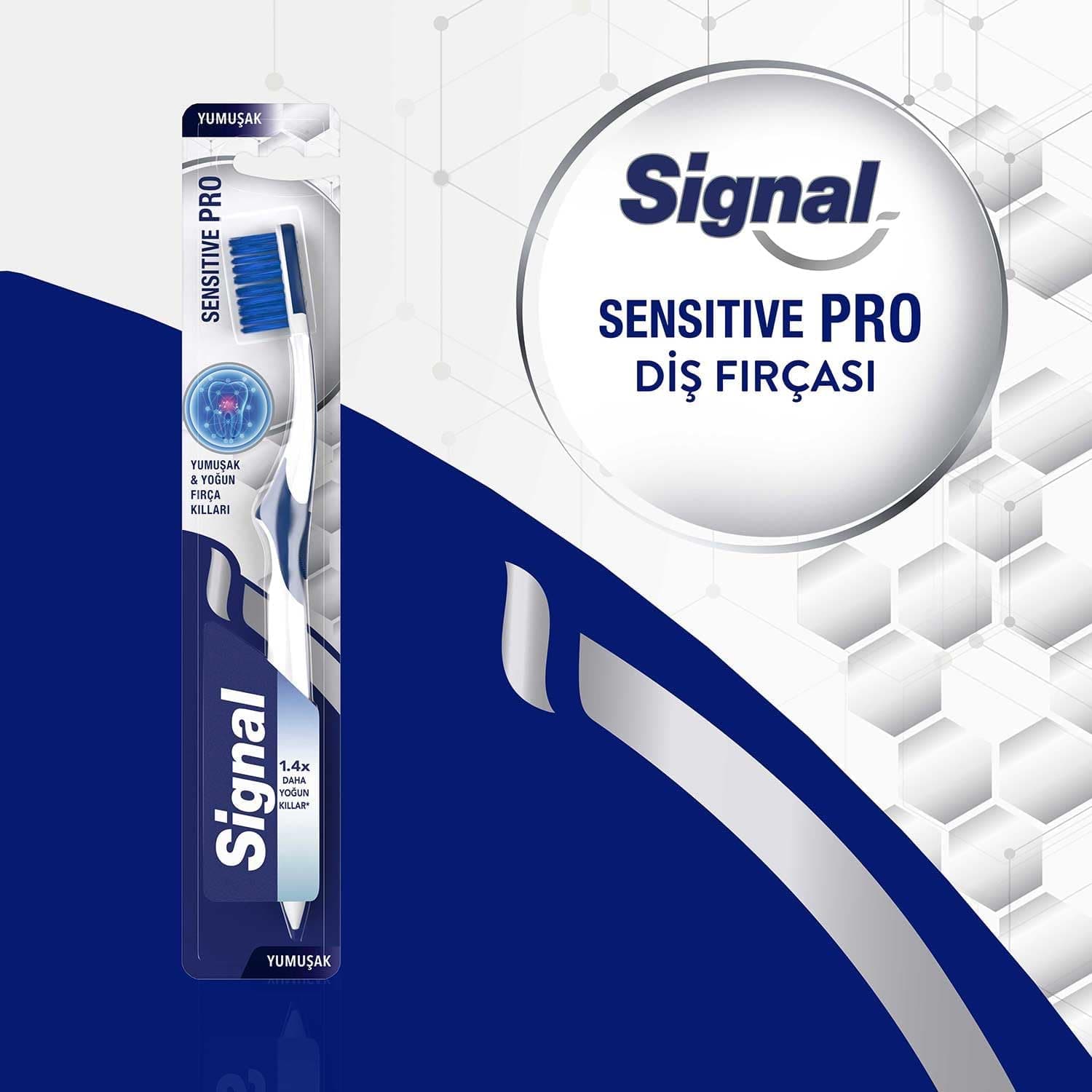 مسواک دندان Signal با برس نرم مسواک دندان Signal با برس نرم