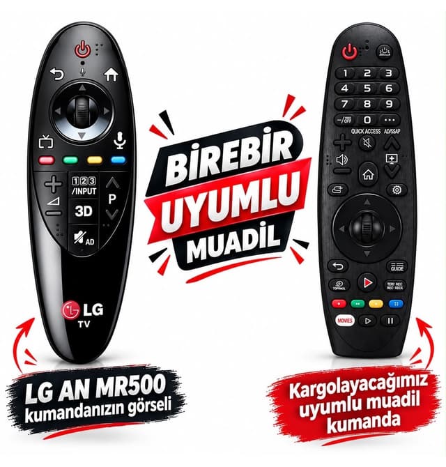 ریموت LG با قابلیت ماوس بدون کنترل صوتی سازگار با مدل AN MR500 ریموت LG با قابلیت ماوس بدون کنترل صوتی سازگار با مدل AN MR500