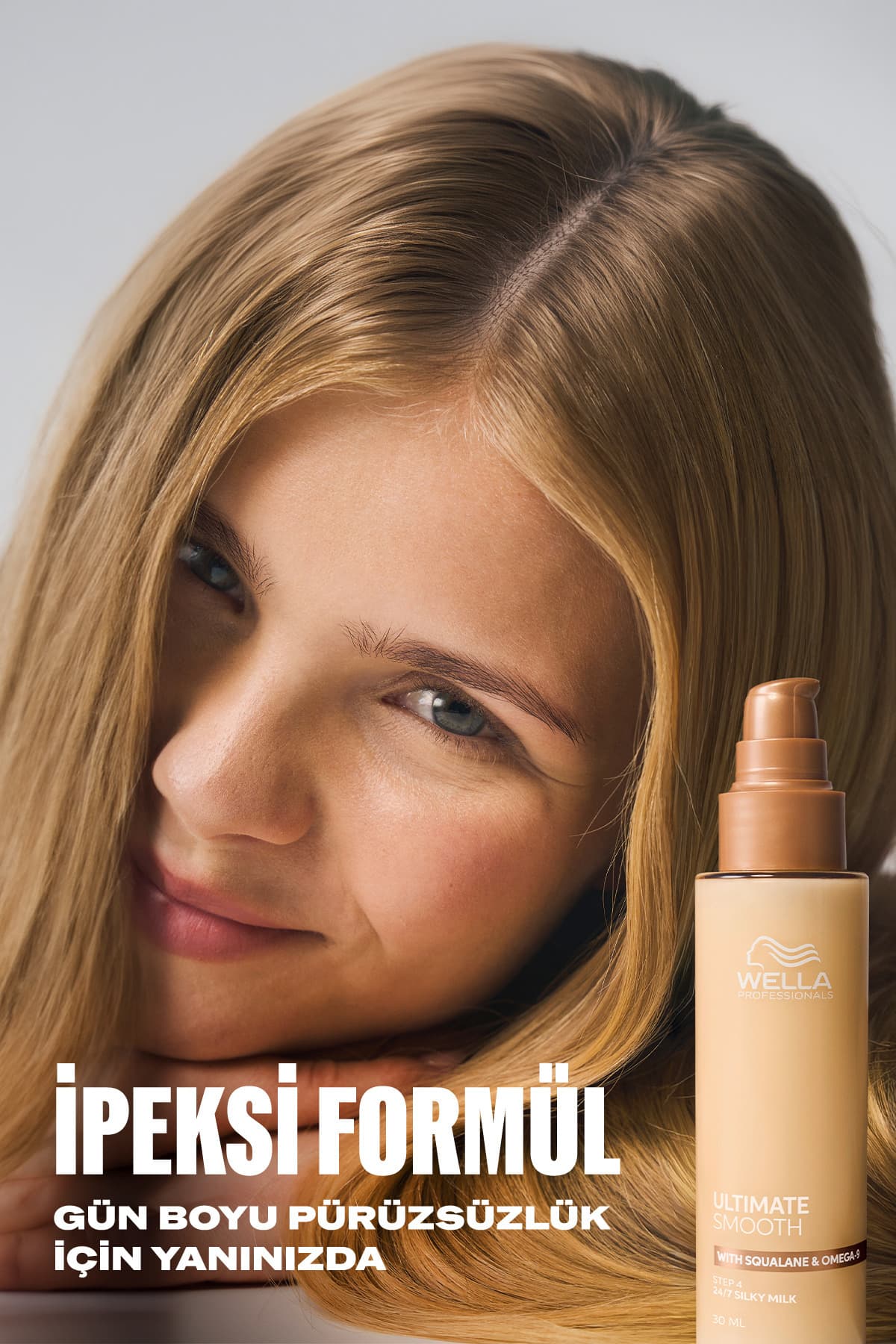 شیر مو بدون شستشو Wella Professionals Ultimate Smooth برای موهای خشک 100ML شیر مو بدون شستشو Wella Professionals Ultimate Smooth برای موهای خشک 100ML