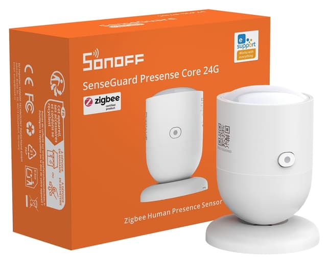 سنسور حضور Zigbee مدل SNZB-06P24 با فرکانس 24GHz از برند Sonoff سنسور حضور Zigbee مدل SNZB-06P24 با فرکانس 24GHz از برند Sonoff