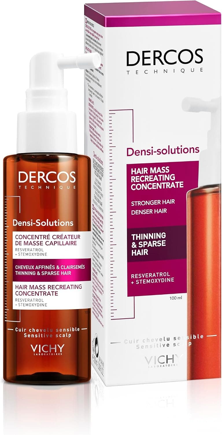 لوسیون ضخیمکننده مو برای موهای ضعیف و کمپشت Vichy Dercos Densi-Solutions بدون عطر 100ml لوسیون ضخیمکننده مو برای موهای ضعیف و کمپشت Vichy Dercos Densi-Solutions بدون عطر 100ml
