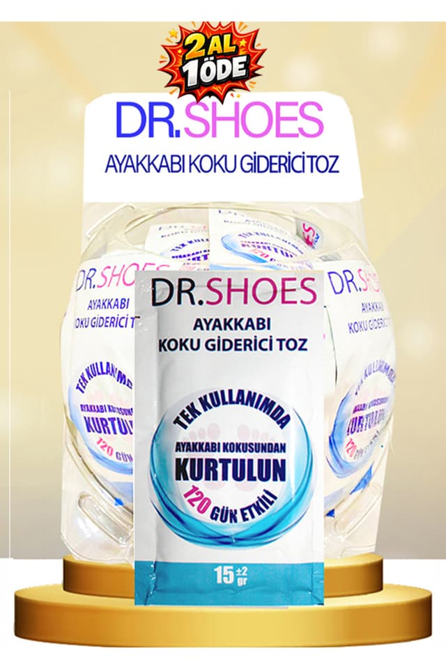 پودر ضدبوی پا و کفش DR. SHOES بسته 5 عددی پودر ضدبوی پا و کفش DR. SHOES بسته 5 عددی