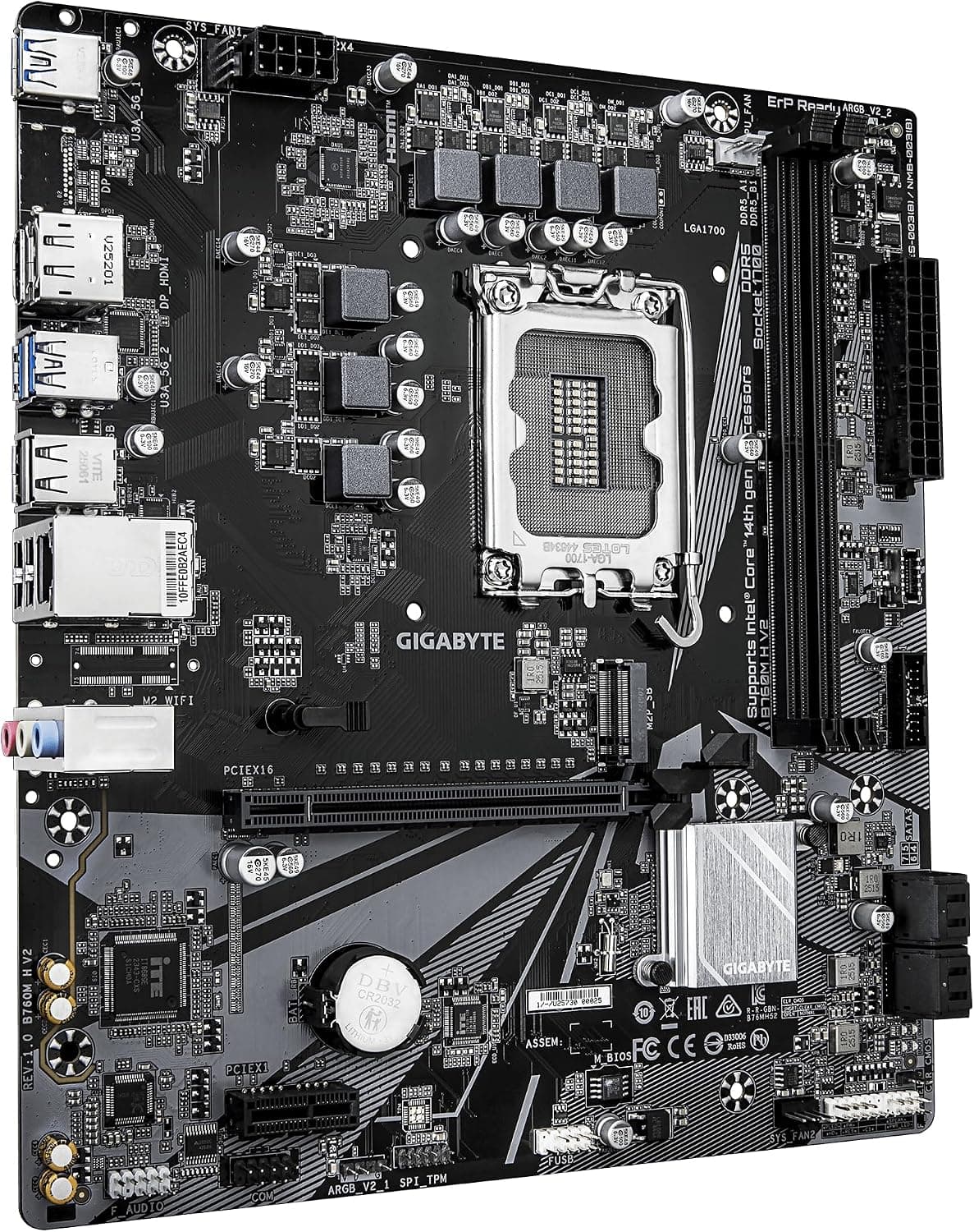 مادربرد Gigabyte مدل B760M H V2 مادربرد Gigabyte مدل B760M H V2