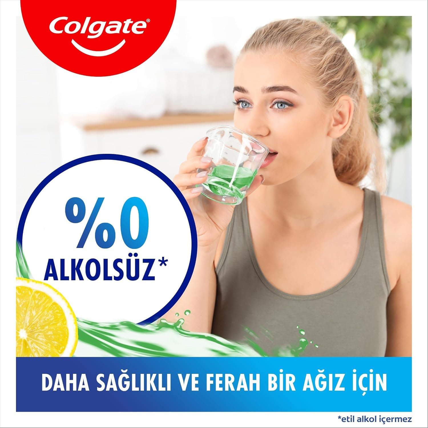 دهانشویه Colgate Plax با طعم چای و لیمو ضد پلاک 500 mL دهانشویه Colgate Plax با طعم چای و لیمو ضد پلاک 500 mL