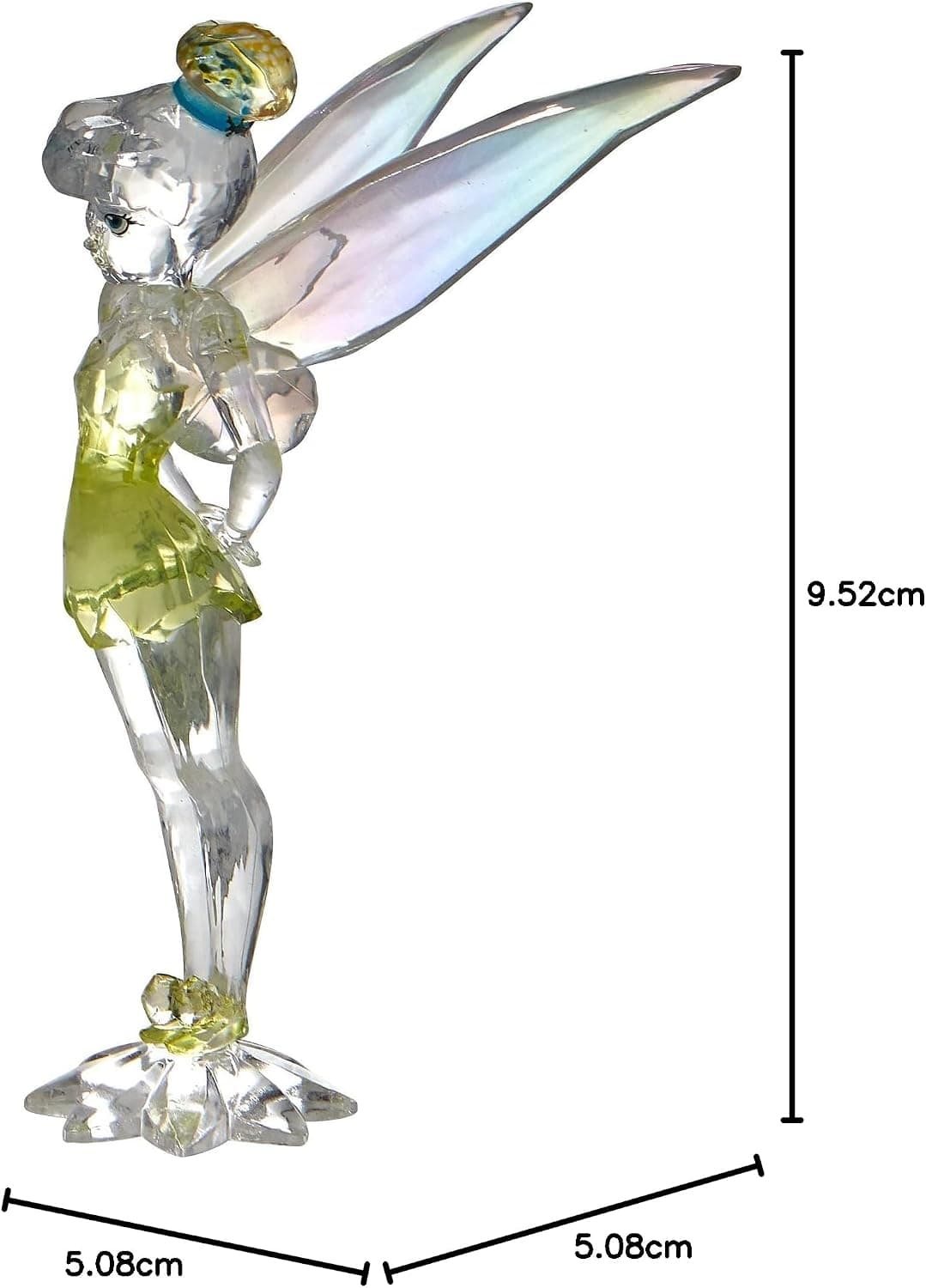 فیگور کلکسیونی Enesco Disney Facets Tinker Bell ایستاده 9,5 cm سبز فیگور کلکسیونی Enesco Disney Facets Tinker Bell ایستاده 9,5 cm سبز
