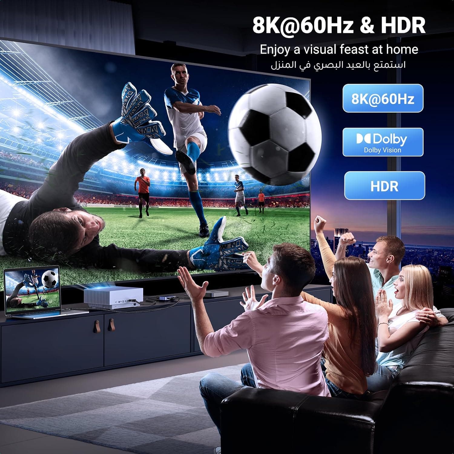 سوئیچ HDMI 2.1 دو ورودی یک خروجی UGREEN سازگار با PS5/PS4 و Fire Stick با پشتیبانی از 8K@60Hz سوئیچ HDMI 2.1 دو ورودی یک خروجی UGREEN سازگار با PS5/PS4 و Fire Stick با پشتیبانی از 8K@60Hz