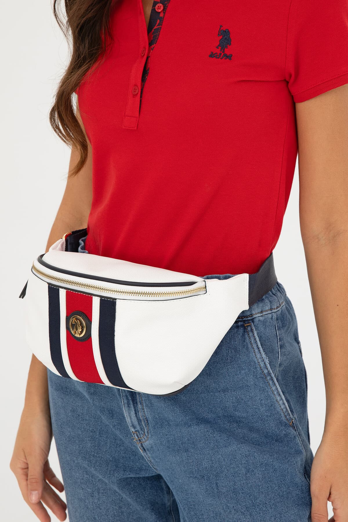 کیف کمری زنانه U.S. Polo Assn. سفید مدل 50293681-VR013 کیف کمری زنانه U.S. Polo Assn. سفید مدل 50293681-VR013