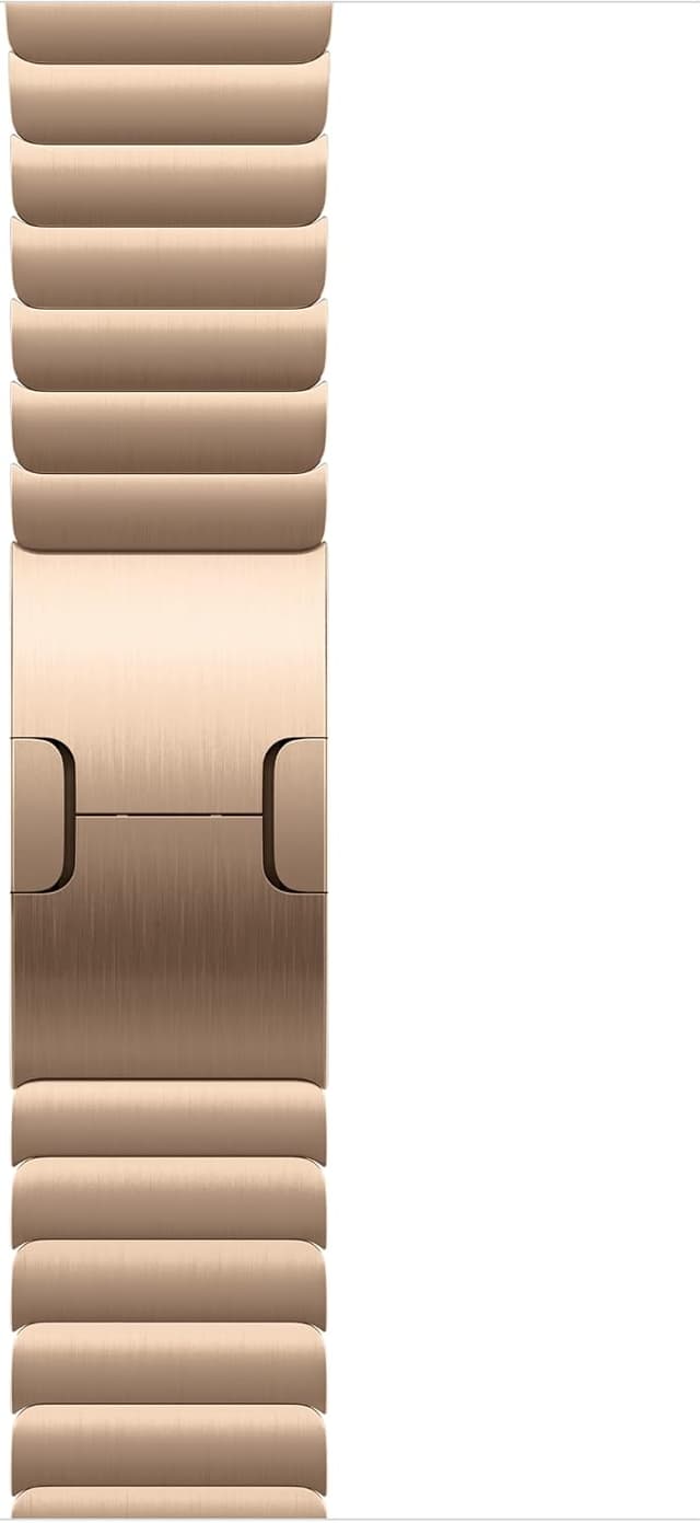 بند ساعت هوشمند Apple مدل Link Bracelet، 46mm، طلایی، تکسایز بند ساعت هوشمند Apple مدل Link Bracelet، 46mm، طلایی، تکسایز